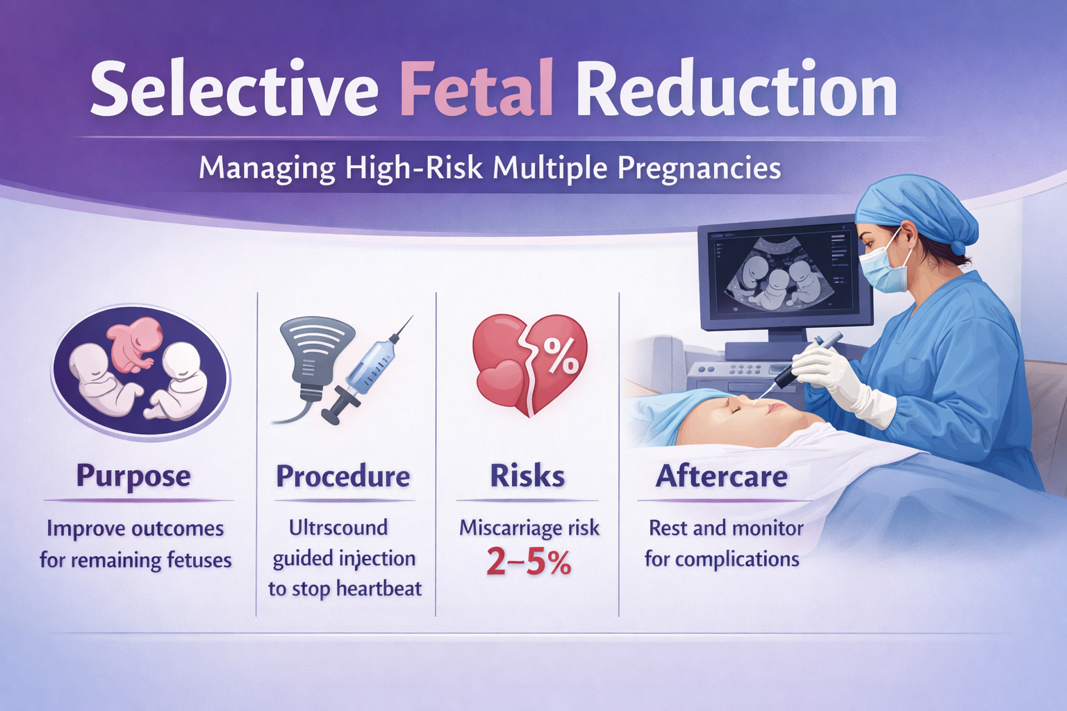 Selective Fetal Reduction Procedure